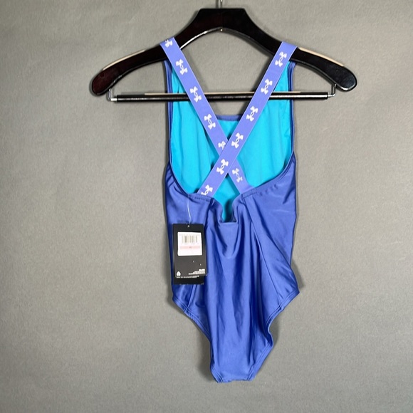 Under armor, girls, one piece swimsuit. Size 10 girls. - Picture 2 of 5